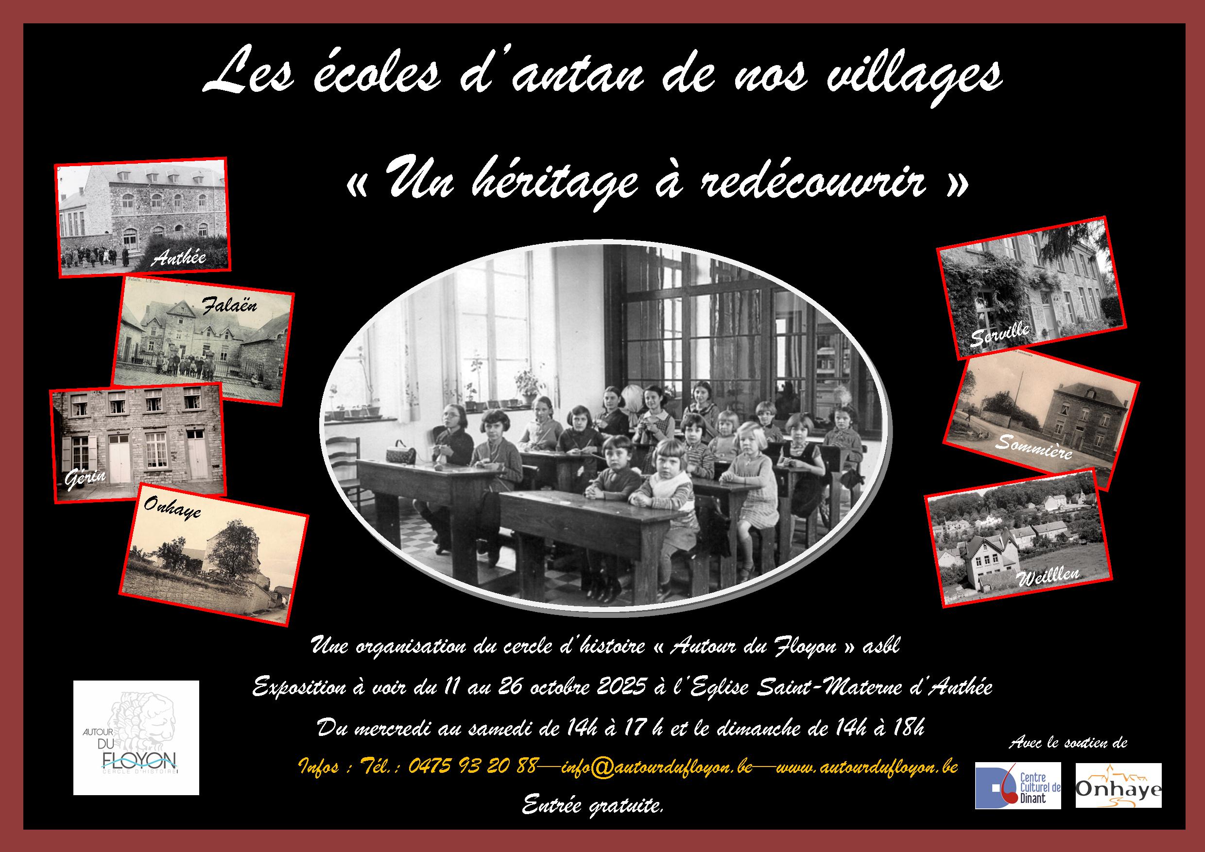 Exposition "Les écoles d'antant de nos villages"