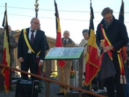 Inauguration de la table d’orientation au cimetière de Sommière.