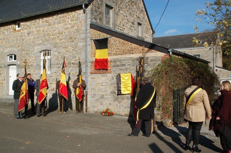 Flun - Inauguration pierre commémorative de la Grande Guerre